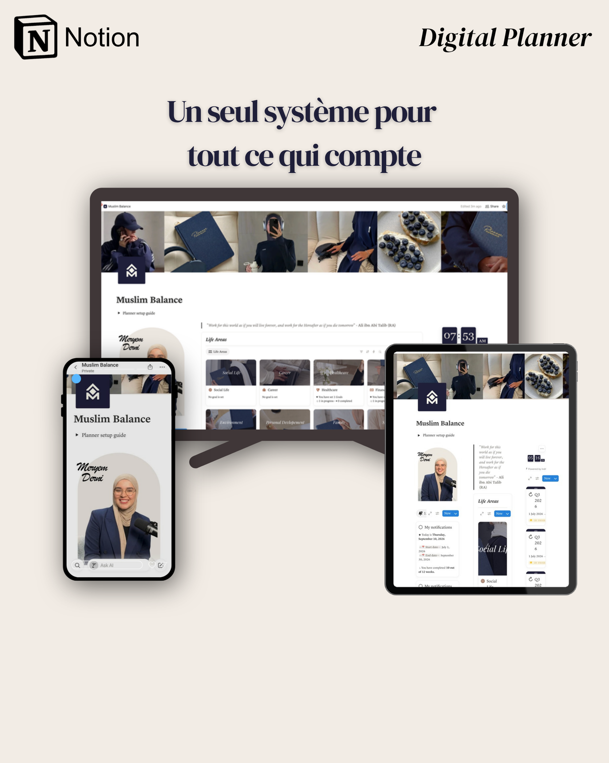 The Digital Planner (accessible via Notion)